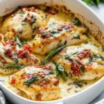 Creamy Baked Tuscan Chicken That'll Wow Your Dinner Guests 6 Creamy Baked Tuscan Chicken