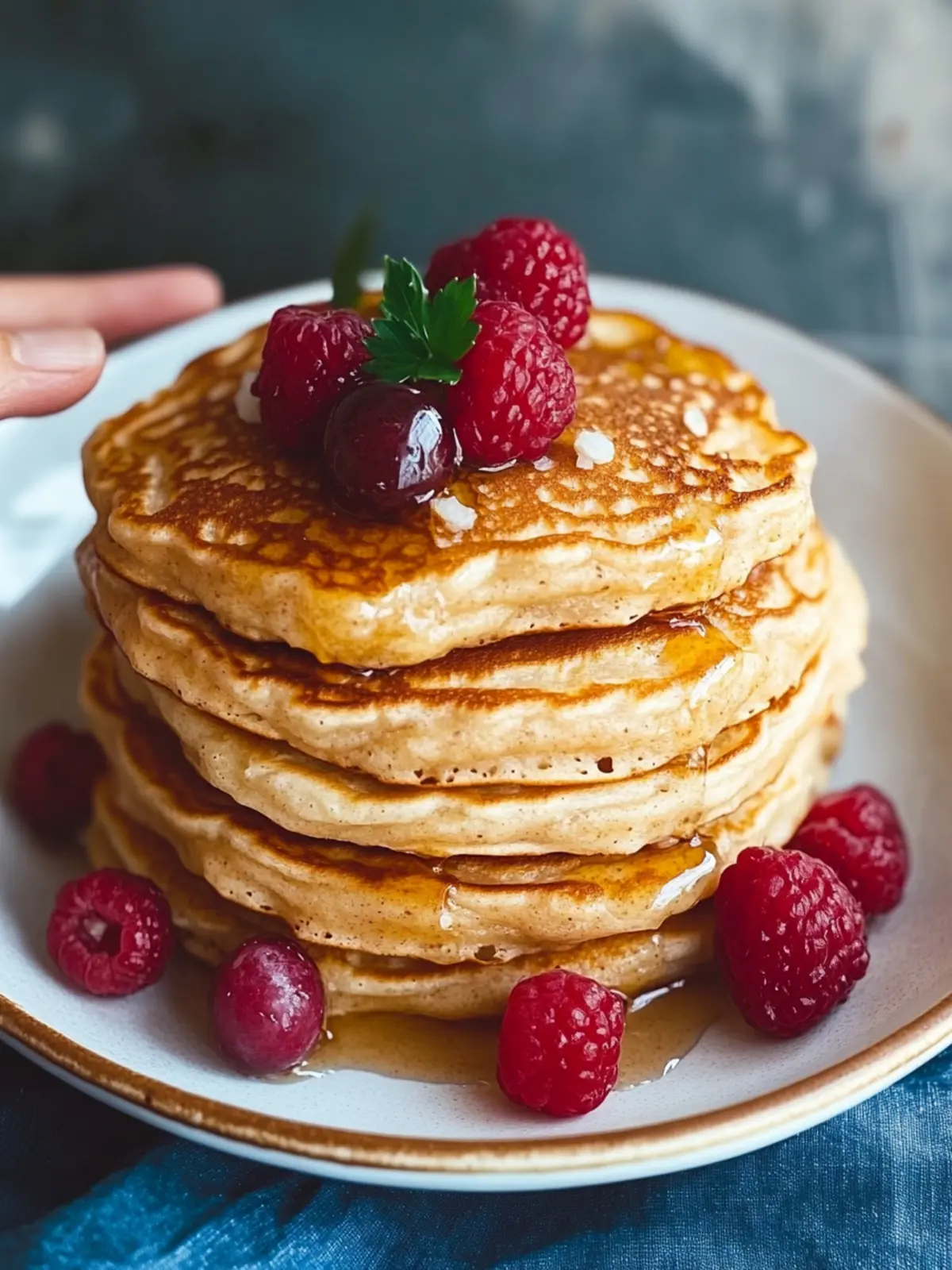 Fluffy Fonio Pancakes: A Delicious Twist on Breakfast Classics 2 Fluffy Fonio Pancakes
