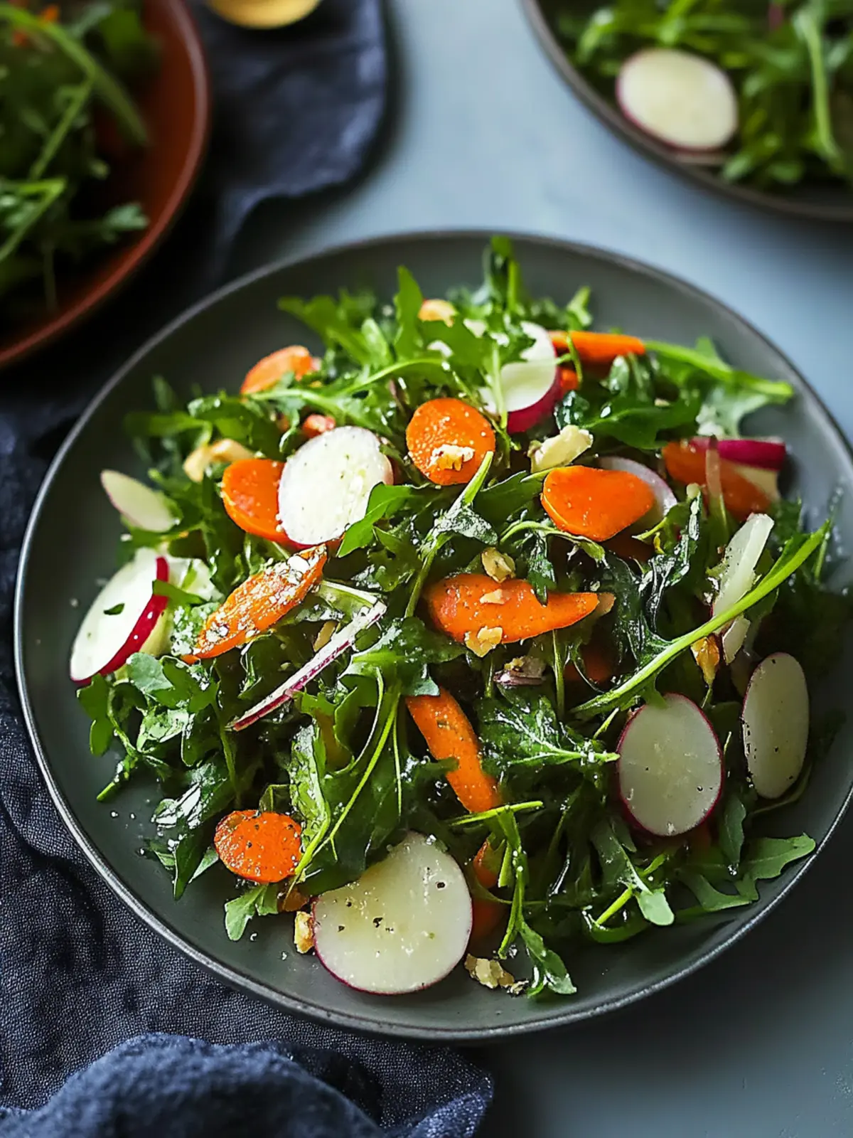 Carolina Collard Green Salad with Smoky Bacon Bliss 3 Carolina Collard Green Salad