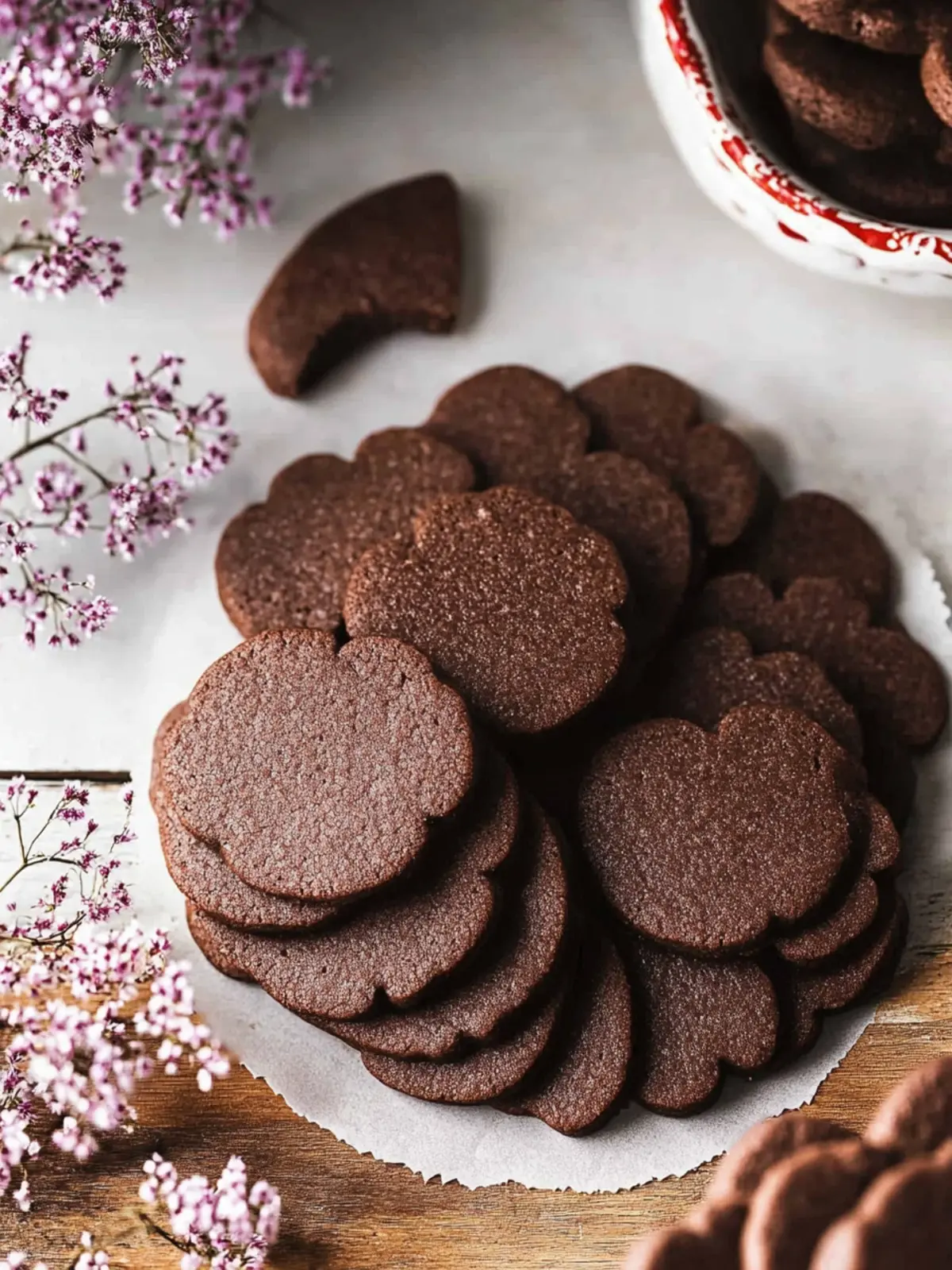 Irresistible Chocolate Cut-Out Cookies You’ll Love to Decorate 3 Chocolate Cut-Out Cookies
