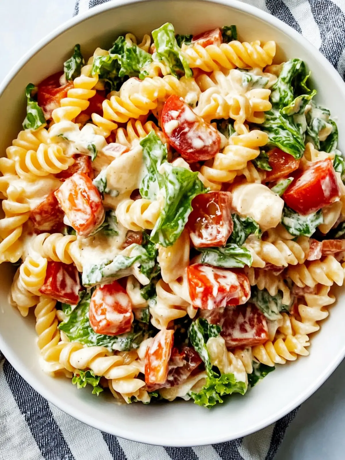 BLT Pasta Salad With Ranch Dressing: A Flavorful Twist 2 BLT Pasta Salad With Ranch Dressing