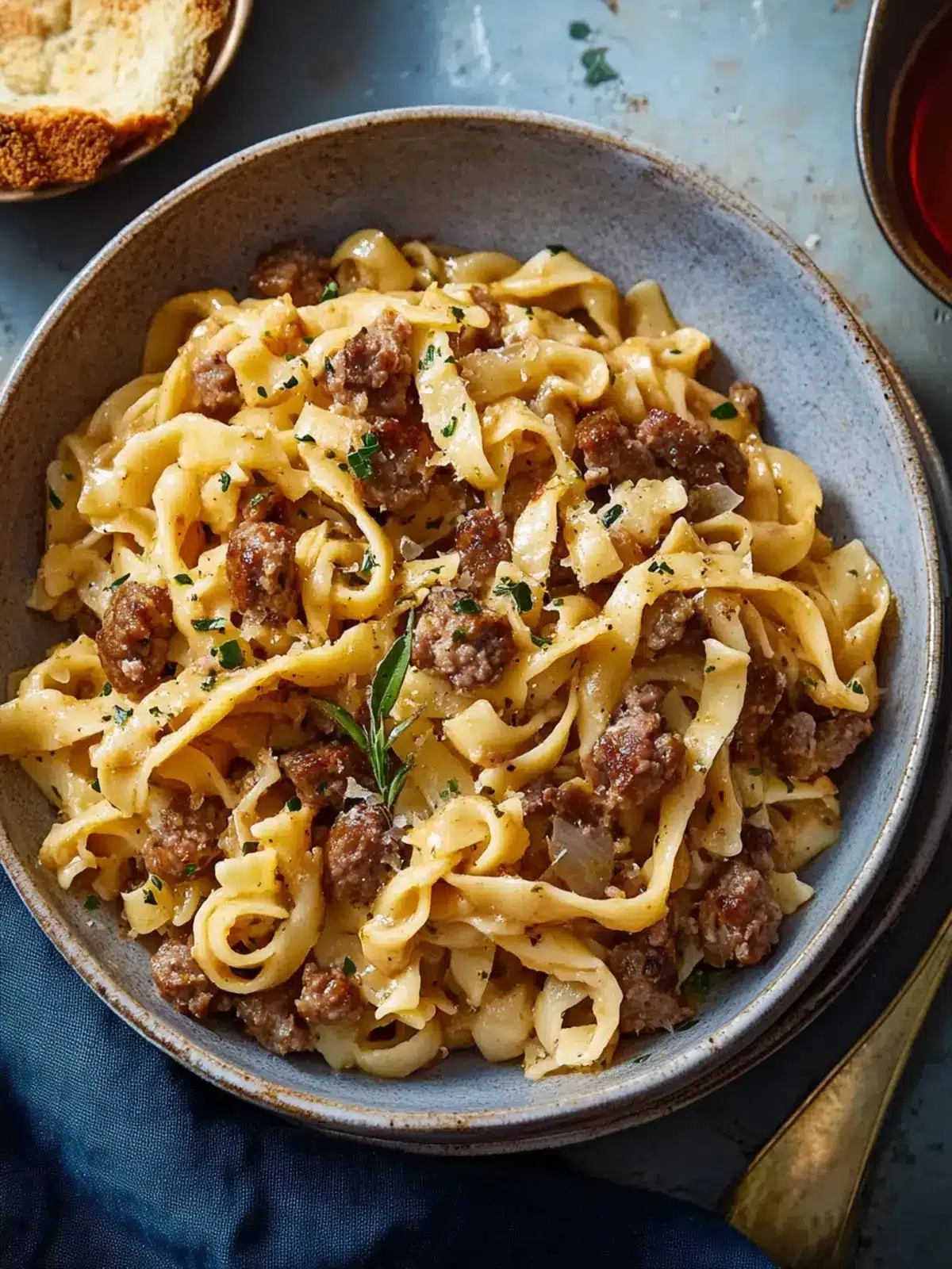 Buttery Cabbage-and-Sausage Pasta: A Cozy Dinner Delight 3 Buttery Cabbage-and-Sausage Pasta