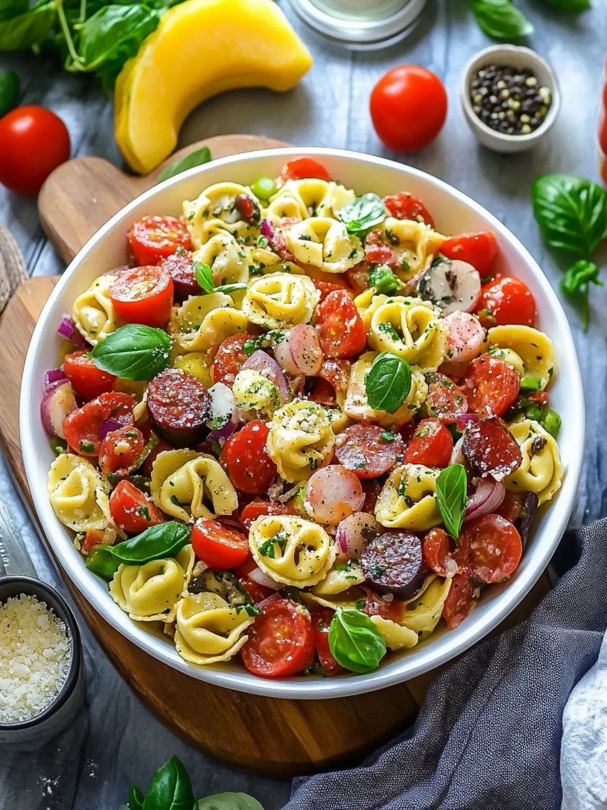 Savor Summer with Antipasto Tortellini Pasta Salad Delight 2 Antipasto Tortellini Pasta Salad