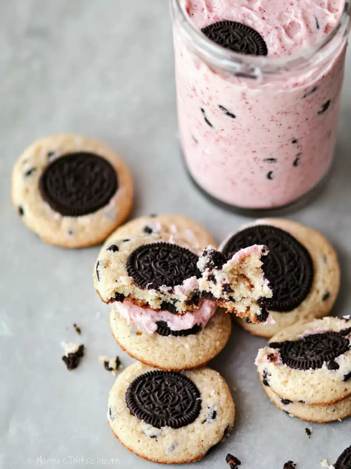 Oreo Cheesecake Cookies: 5-Ingredient Sweet Treat Bliss 4 OREO CHEESECAKE COOKIES