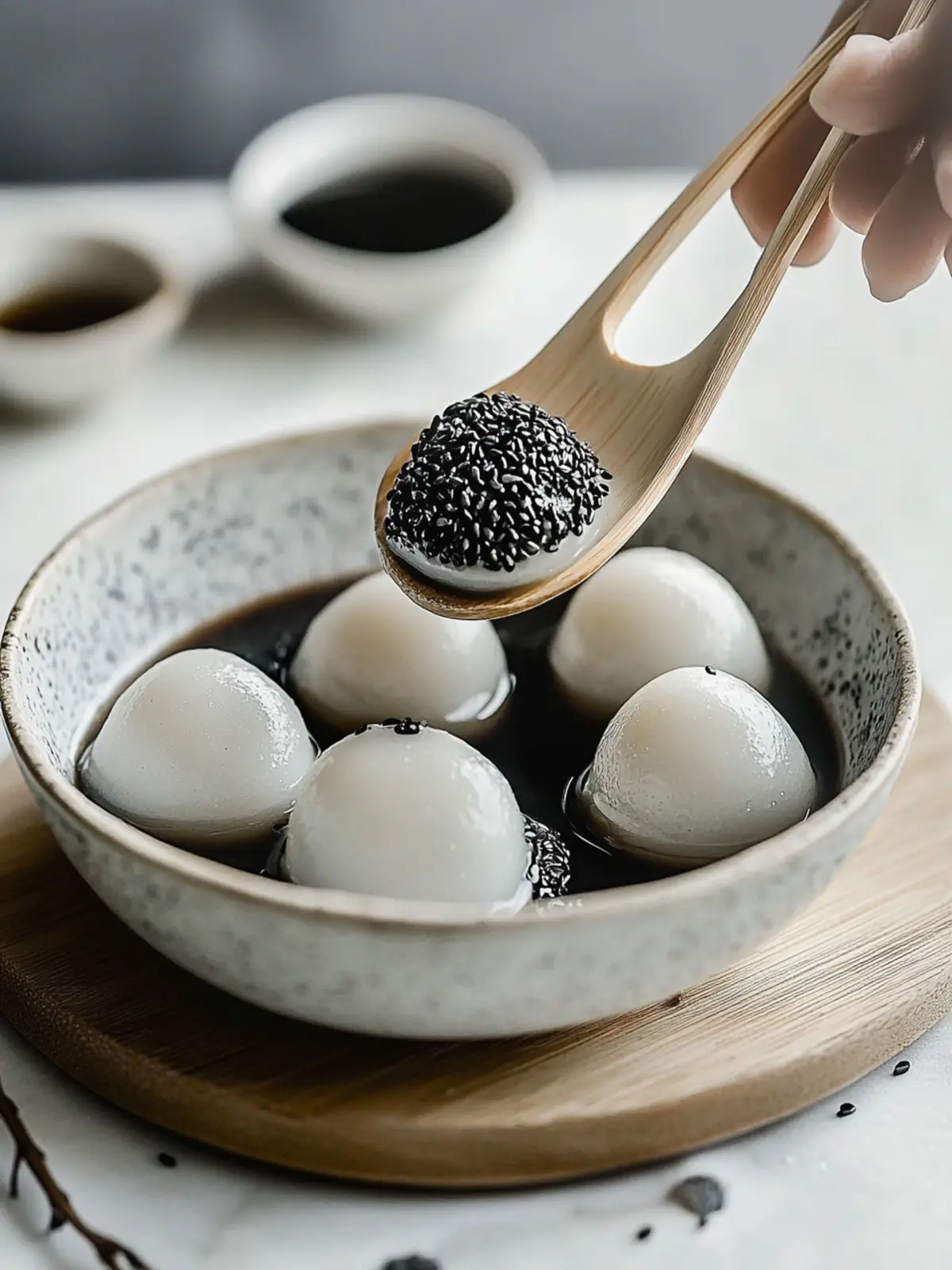 Delicious Black Sesame Tang Yuan to Sweeten Your Day 4 Black Sesame Tang Yuan