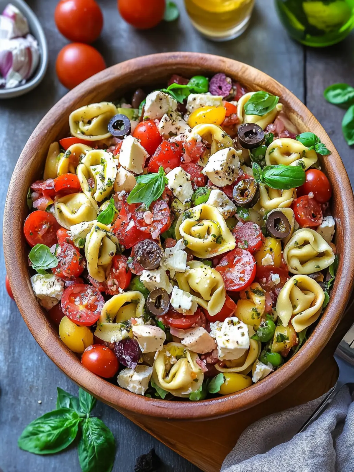 Savor Summer with Antipasto Tortellini Pasta Salad Delight 3 Antipasto Tortellini Pasta Salad