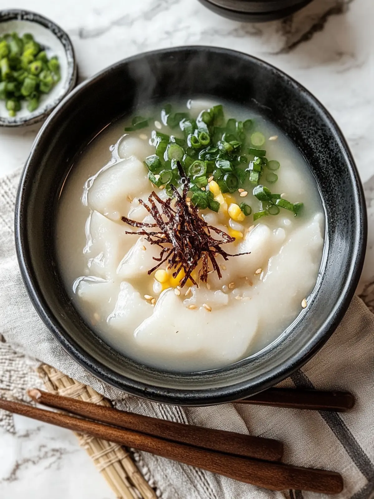 Tteokguk: Cozy Korean Rice Cake Soup for Ultimate Comfort 4 Tteokguk (Korean Rice Cake Soup)