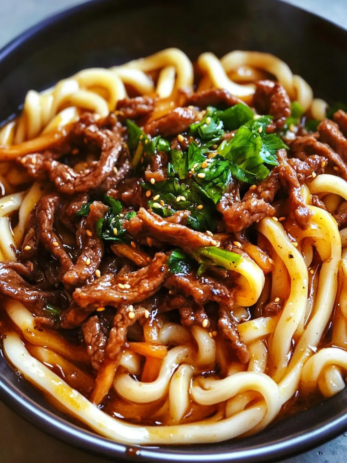Easy Black Pepper Beef Udon in 20 Minutes: Comfort Food Bliss 2 Easy Black Pepper Beef Udon