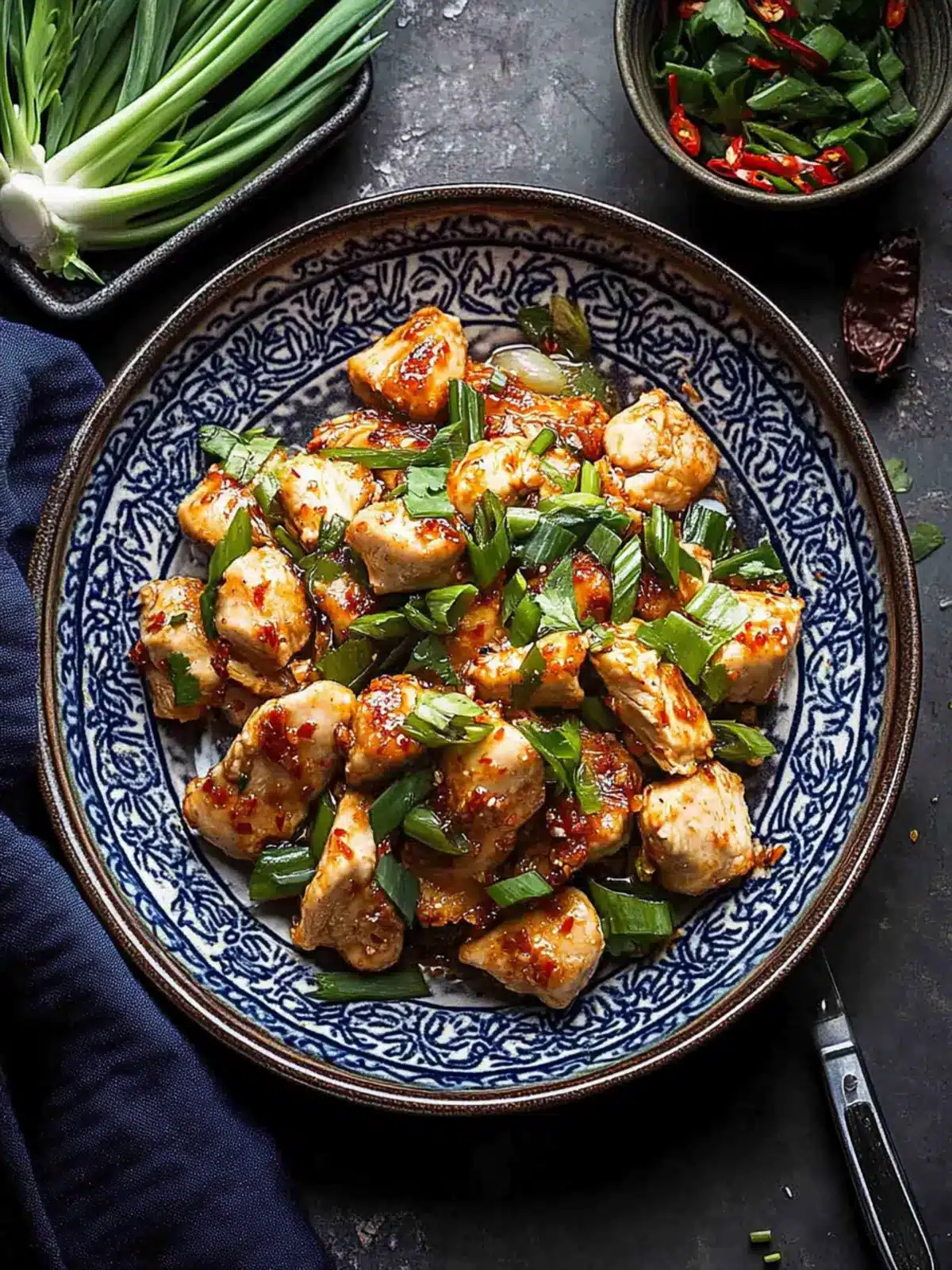 Savory Scallion Chicken Ready in Just 20 Minutes! 2 Scallion Chicken