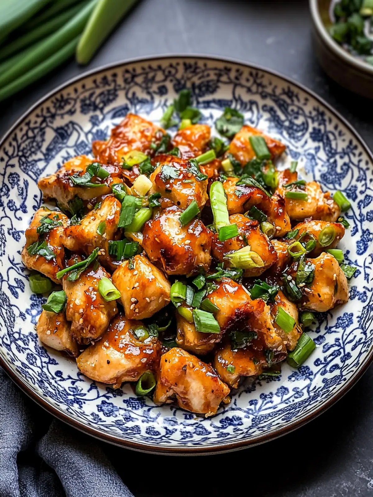 Savory Scallion Chicken Ready in Just 20 Minutes! 4 Scallion Chicken