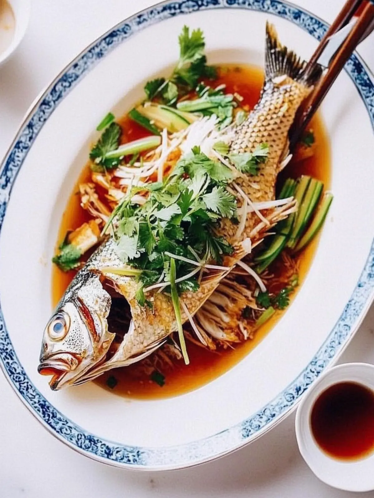 Delicious Steamed Whole Fish, Chinese Style for Family Feasts 5 Steamed Whole Fish, Chinese Style