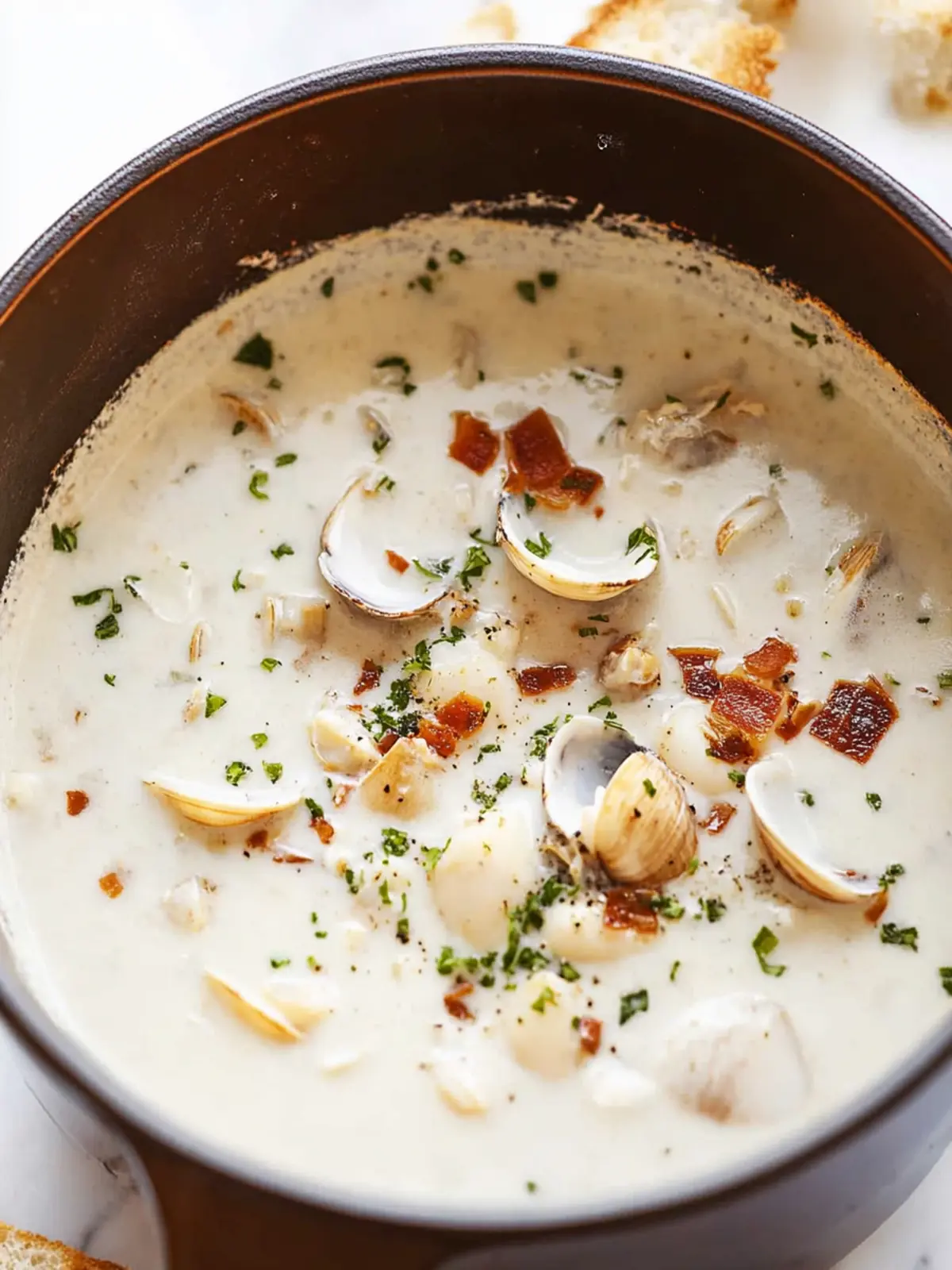 Creamy Authentic Clam Chowder Recipe You'll Love to Make 3 Authentic Clam Chowder Recipe