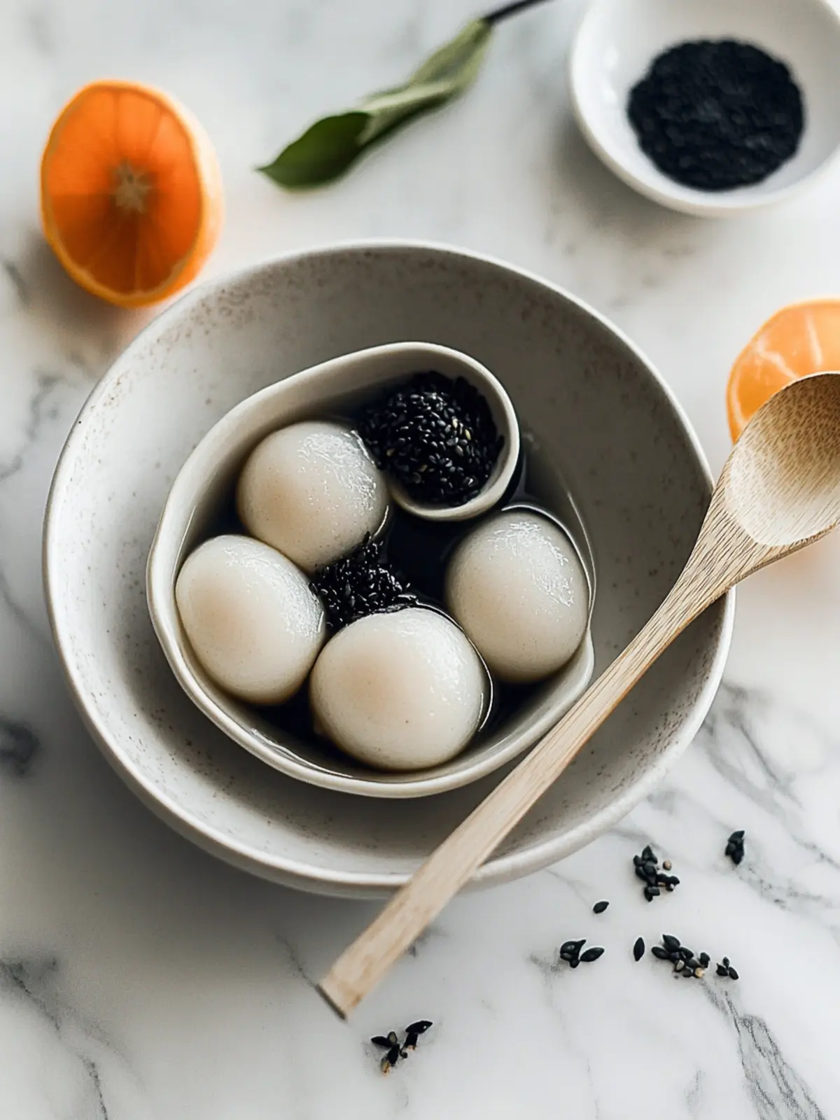 Delicious Black Sesame Tang Yuan to Sweeten Your Day 3 Black Sesame Tang Yuan