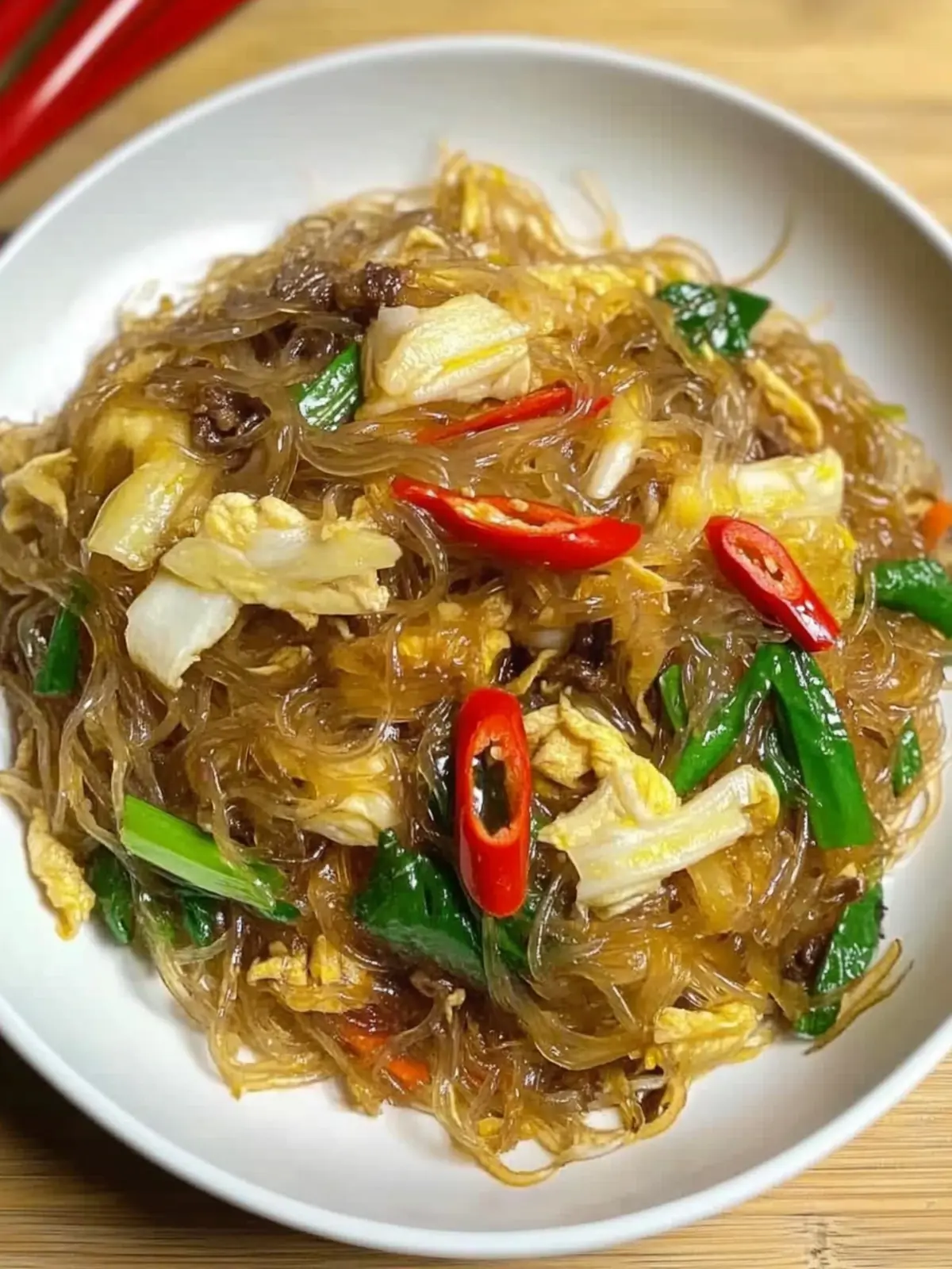 Savory Stir-Fried Vermicelli Noodles (Chǎo Fěnsī) in 20 Minutes 3 Stir-fried Vermicelli Noodles (Chǎo Fěnsī 炒粉丝)