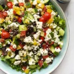 Greek Salad with Creamy Yogurt Dressing That's a Game Changer 6 Greek Salad with Creamy Yogurt Dressing