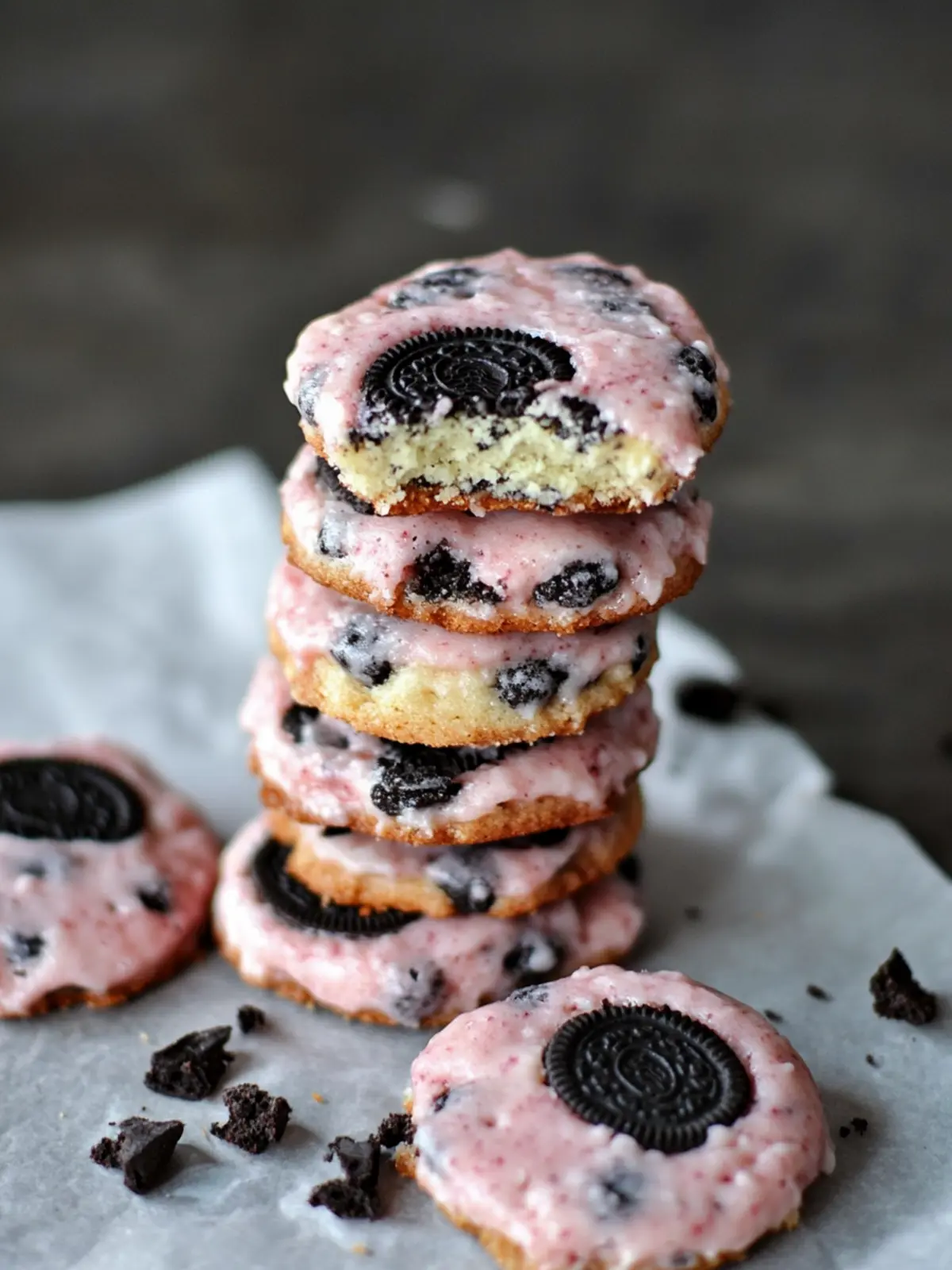 Oreo Cheesecake Cookies: 5-Ingredient Sweet Treat Bliss 2 OREO CHEESECAKE COOKIES