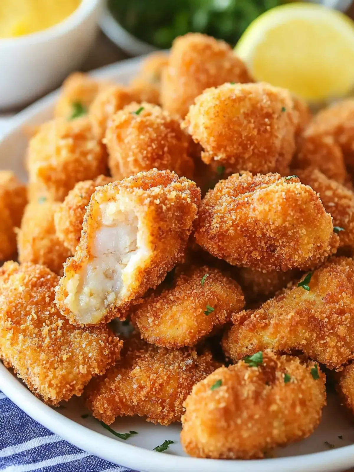 Crispy Fried Catfish Nuggets Perfect for Family Dinner Night 3 Fried Catfish Nuggets