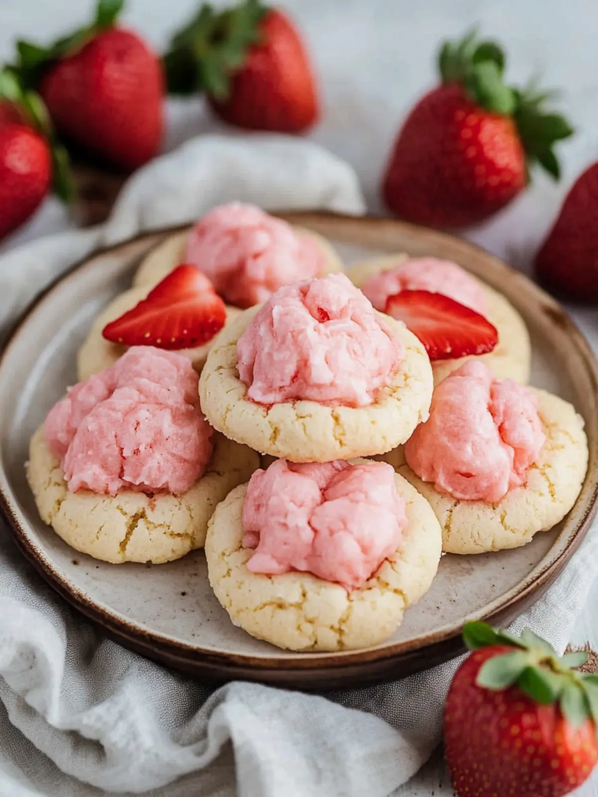Sweet Strawberry Kiss Cookies: Easy Treats in 20 Minutes 5 Strawberry Kiss Cookies