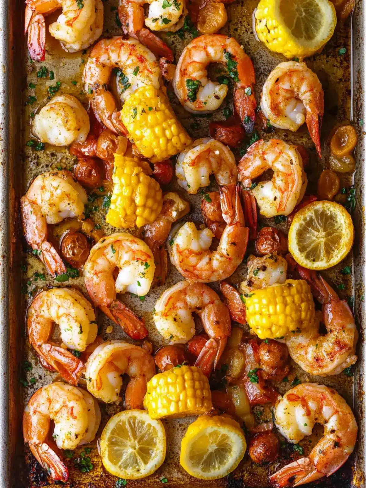 Savory Sheet Pan Shrimp Boil for Effortless Summer Fun 3 Sheet Pan Shrimp Boil