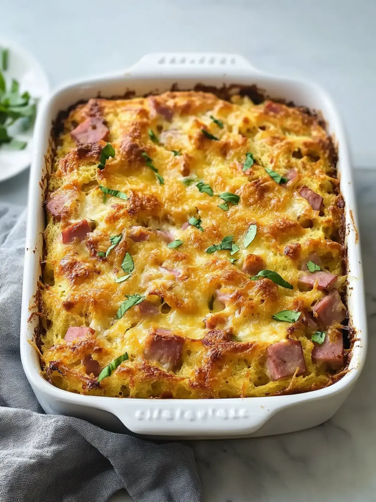 Savory Ham and Cheese Strata for Cozy Breakfast Bliss 4 Ham and Cheese Strata