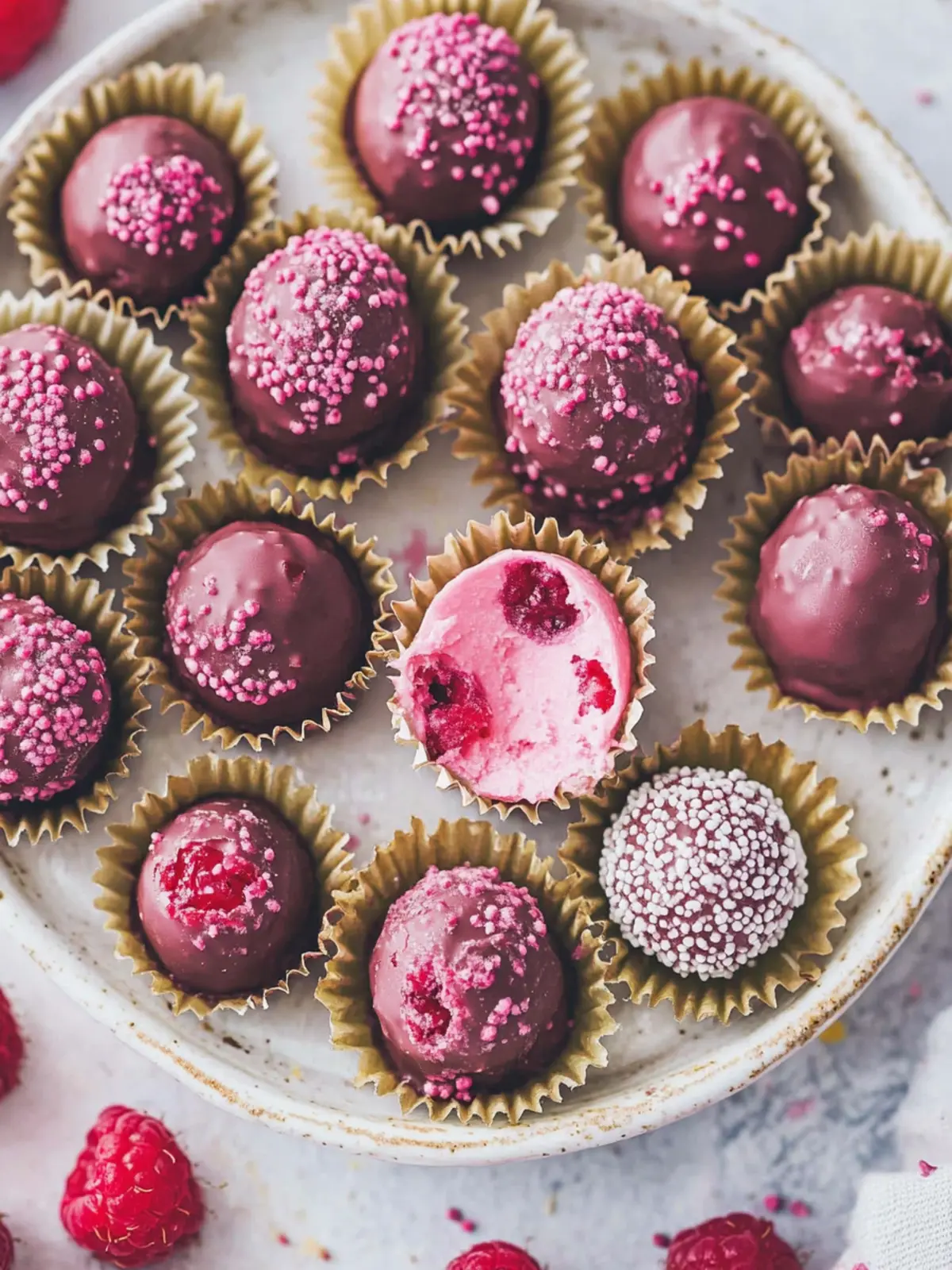 Decadent Raspberry Truffles That Will Amaze Your Taste Buds 3 Raspberry Truffles