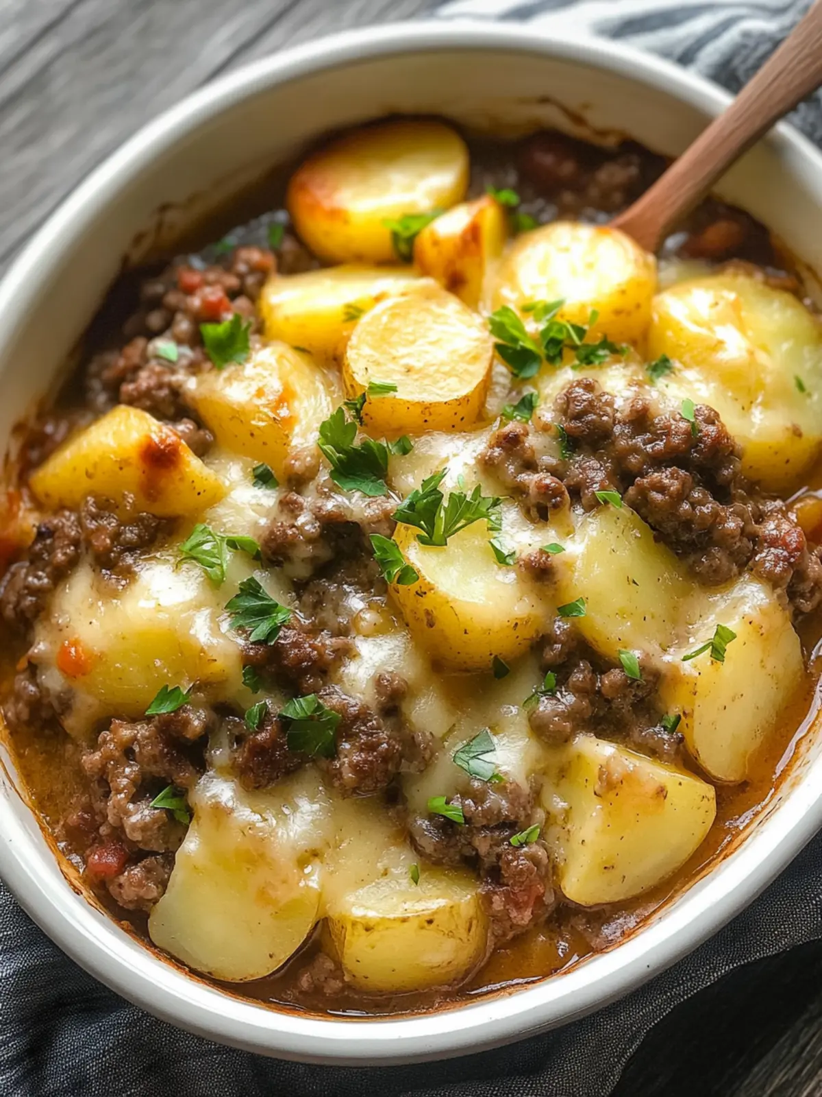 Crockpot Hamburger Potato Casserole: Cozy Weeknight Winner 3 Crockpot Hamburger Potato Casserole