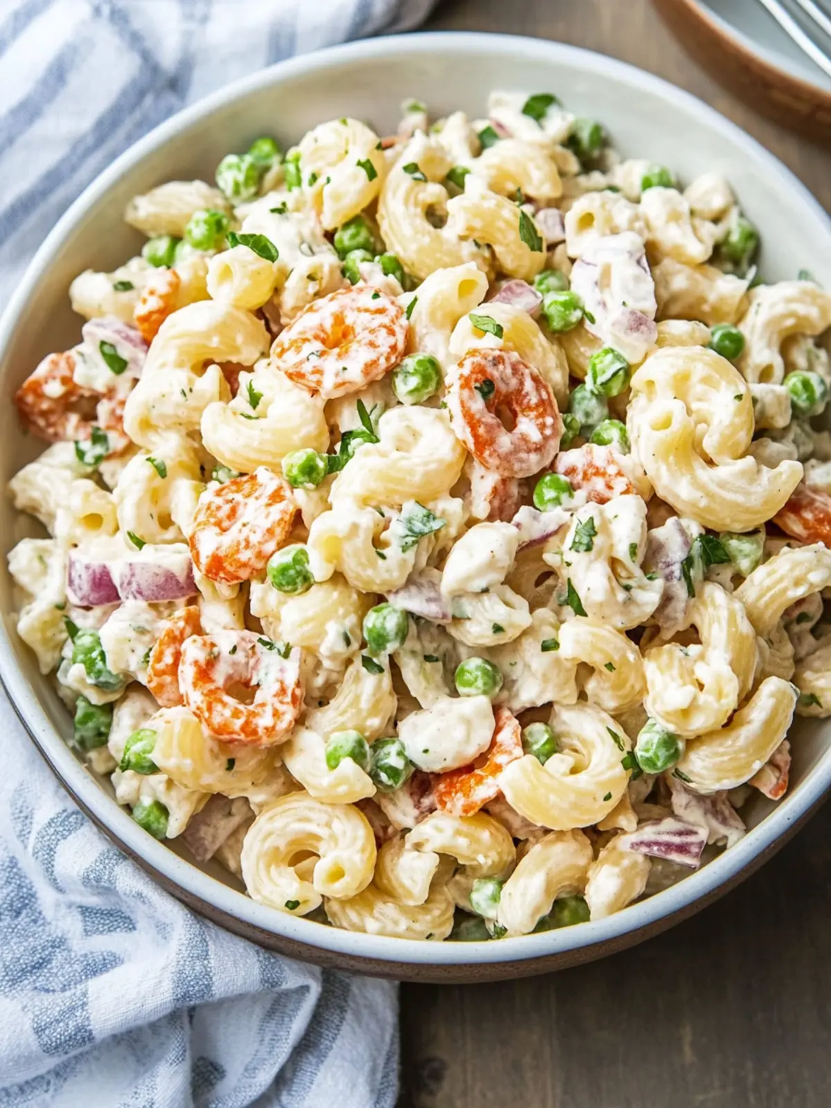 Creamy Pasta Salad Bliss: Quick, Customizable & So Delicious 3 Creamy Pasta Salad