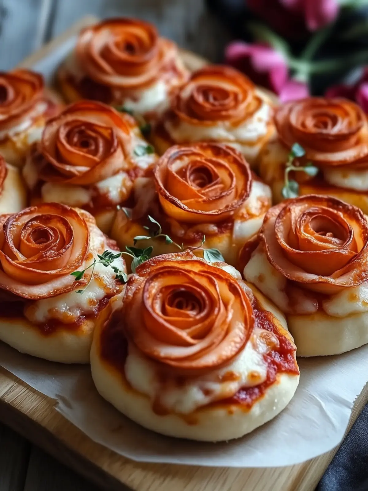 Easy Pizza Roses for Valentine’s Day: Love at First Bite 2 Easy Pizza Roses for Valentine’s Day