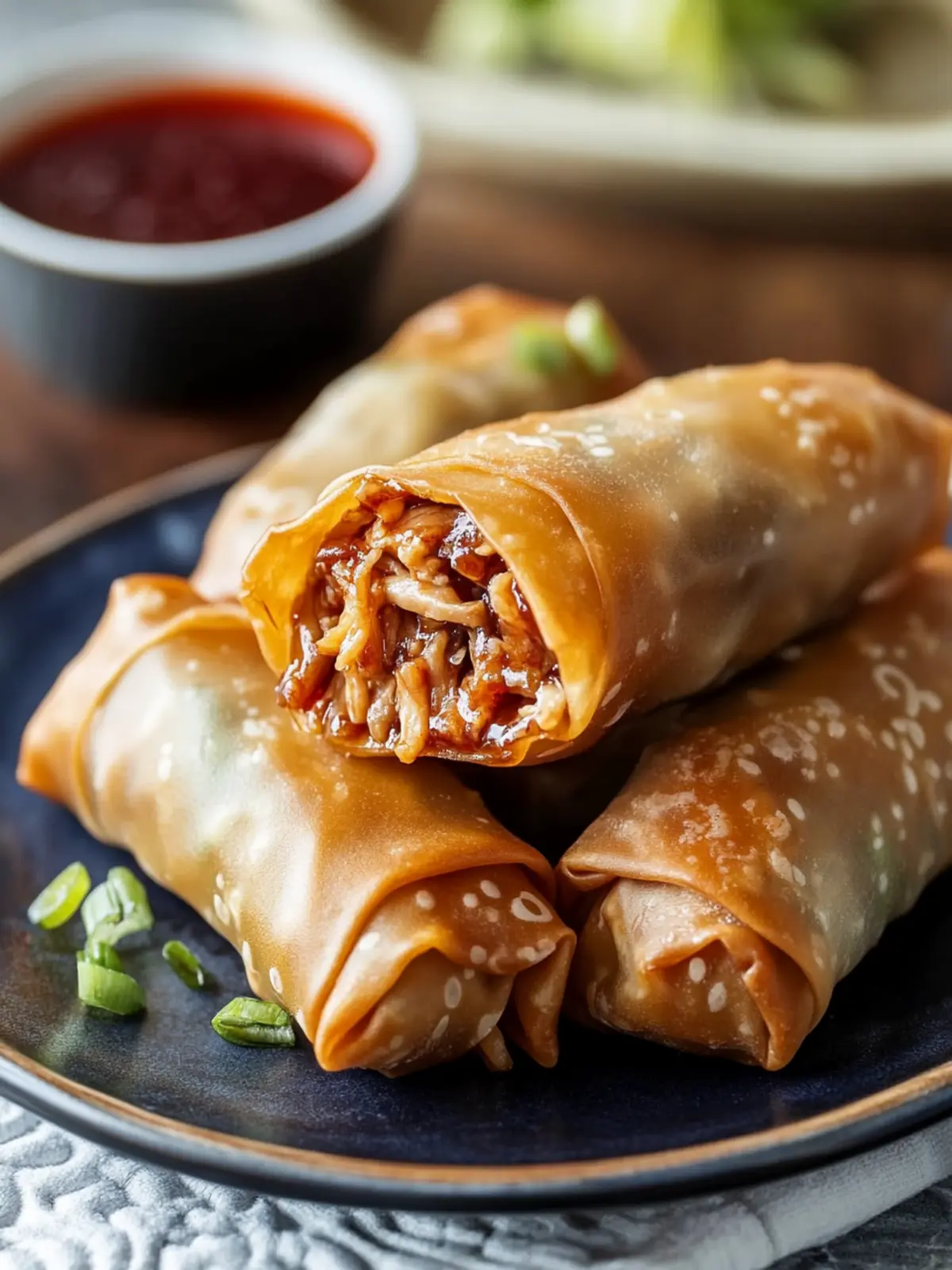 Juicy Pulled Pork Egg Rolls Recipe for Ultimate Snack Bliss 5 Juicy Pulled Pork Egg Rolls Recipe