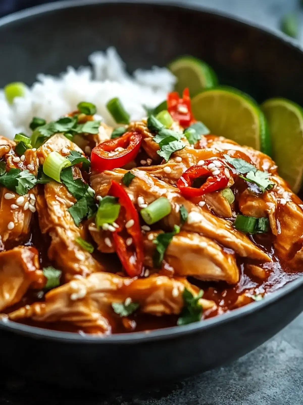 Slow Cooker Sweet Chili Chicken for Effortless Weeknight Dinners 4 Slow Cooker Sweet Chili Chicken