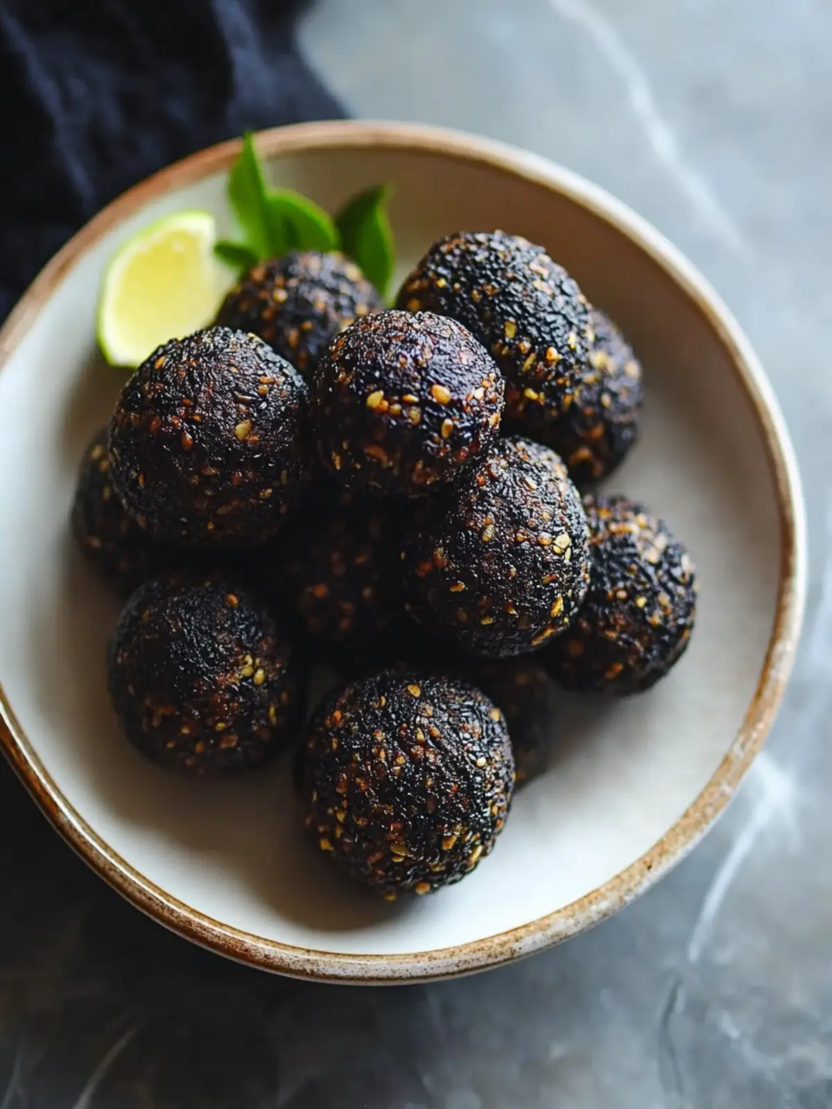 Savor Homemade Black Bean Balls: Easy, Flavorful, and Fun 5 Black Bean Balls