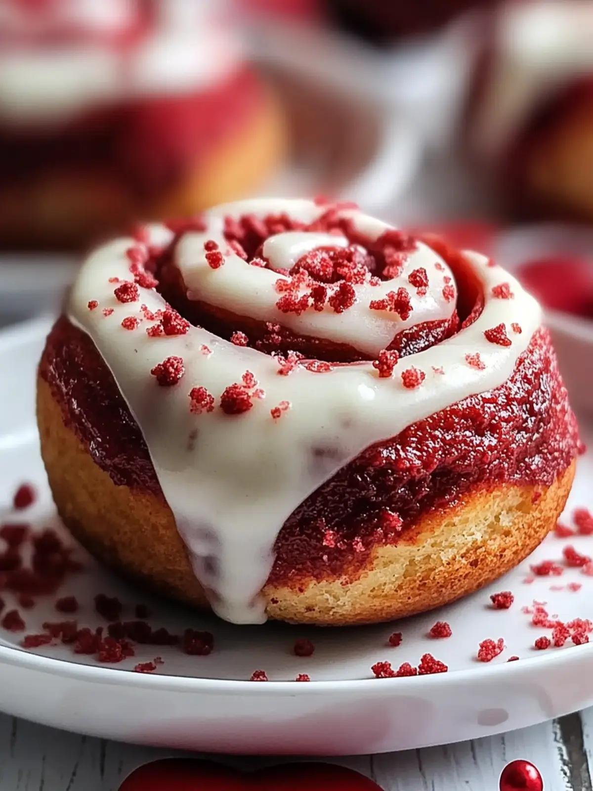 Red Velvet Valentine’s Day Cinnamon Rolls You’ll Adore 5 Red Velvet Valentine’s Day Cinnamon Rolls