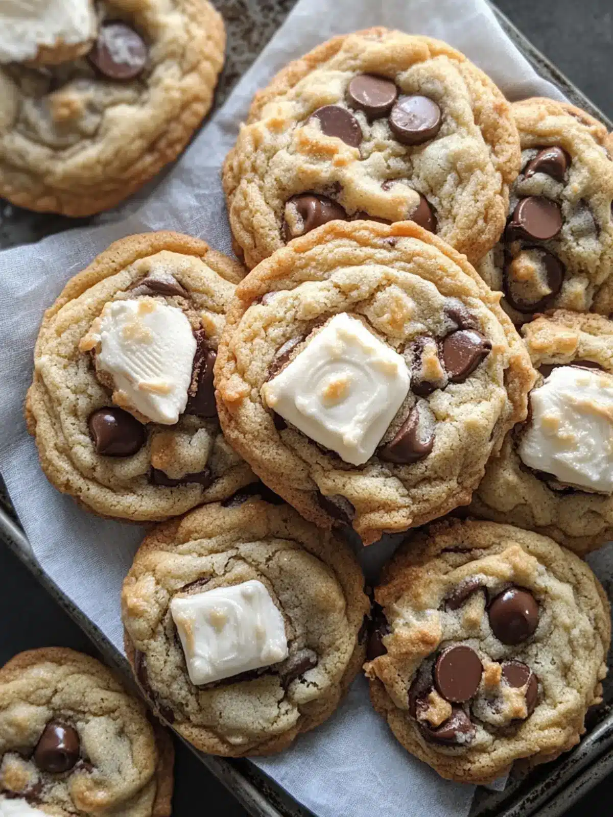Smore's Chocolate Chip Cookies – A Chewy Summer Treat 5 Smore’s Chocolate Chip Cookies