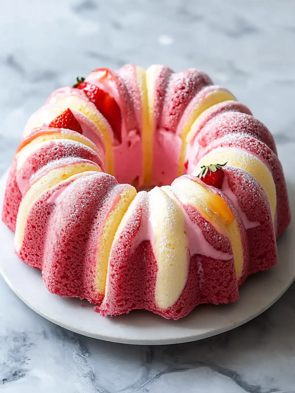 Delicious Strawberry Milkshake Pound Cake Recipe for Sweet Memories 4 Strawberry Milkshake Pound Cake Recipe