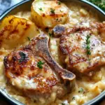 Smothered Pork Chop and Scalloped Potato Casserole Bliss 10 Smothered Pork Chop and Scalloped Potato