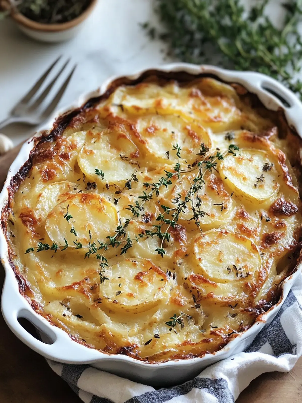 Perfectly Creamy Potato Kugel Gratin for Cozy Nights 2 Potato Kugel Gratin