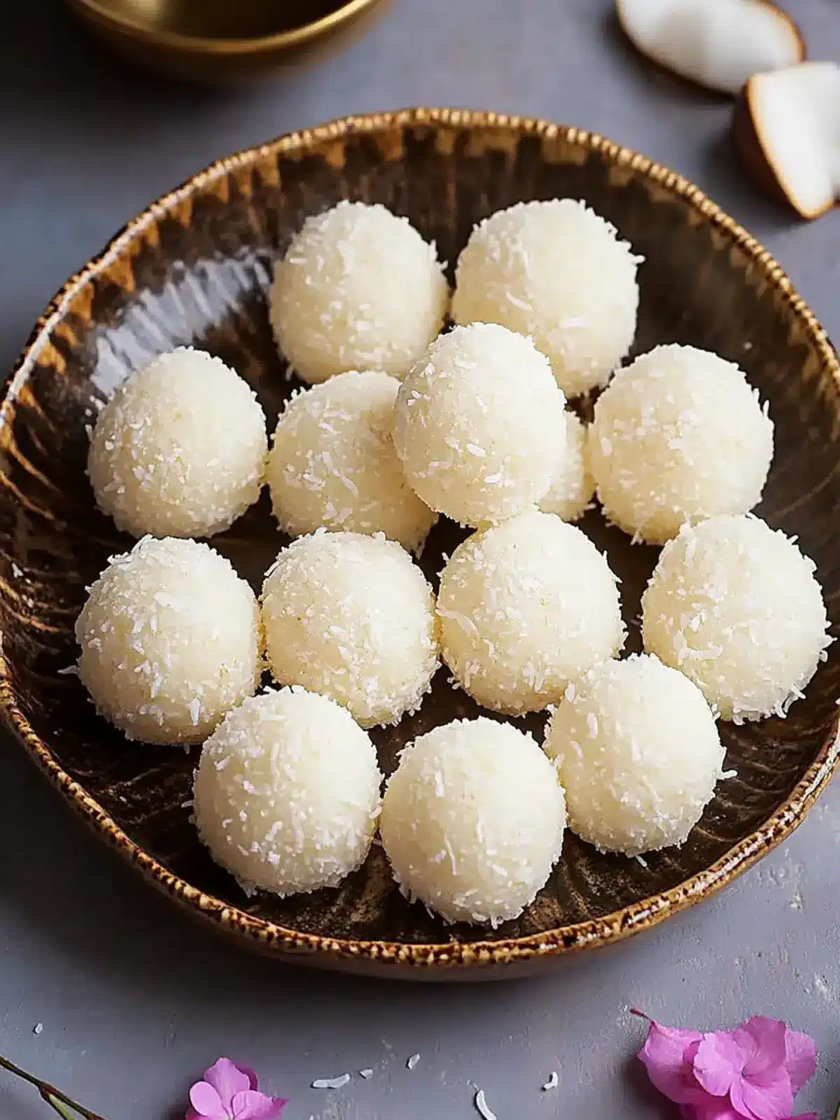 Easy Coconut Laddoos: Gluten-Free Joy in Every Bite 5 Coconut Laddoos