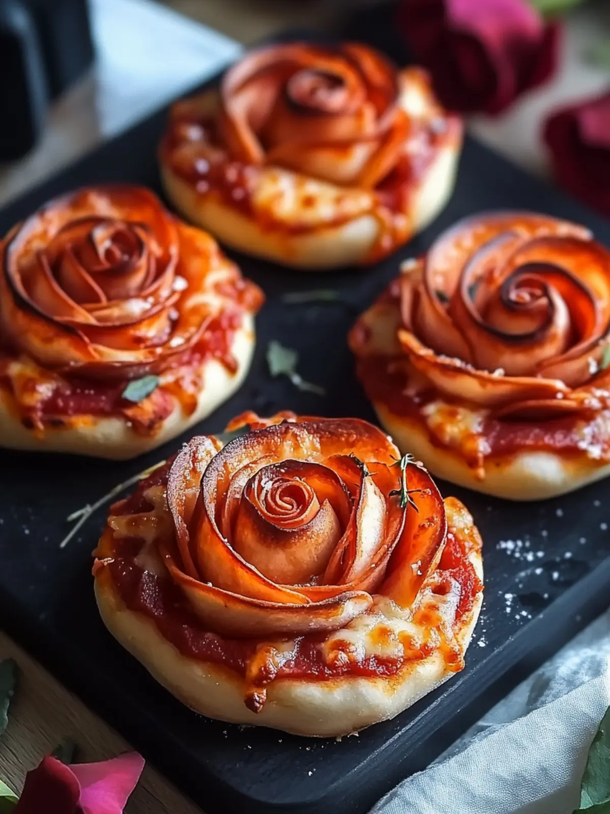 Easy Pizza Roses for Valentine’s Day: Love at First Bite 3 Easy Pizza Roses for Valentine’s Day