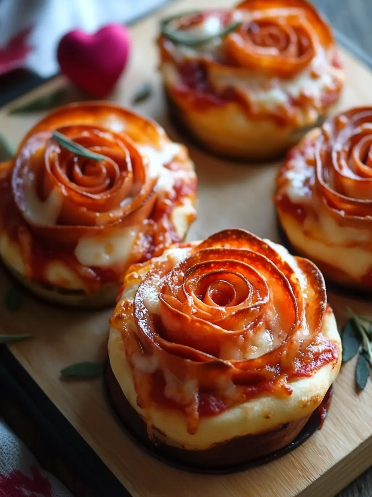 Easy Pizza Roses for Valentine’s Day: Love at First Bite 4 Easy Pizza Roses for Valentine’s Day