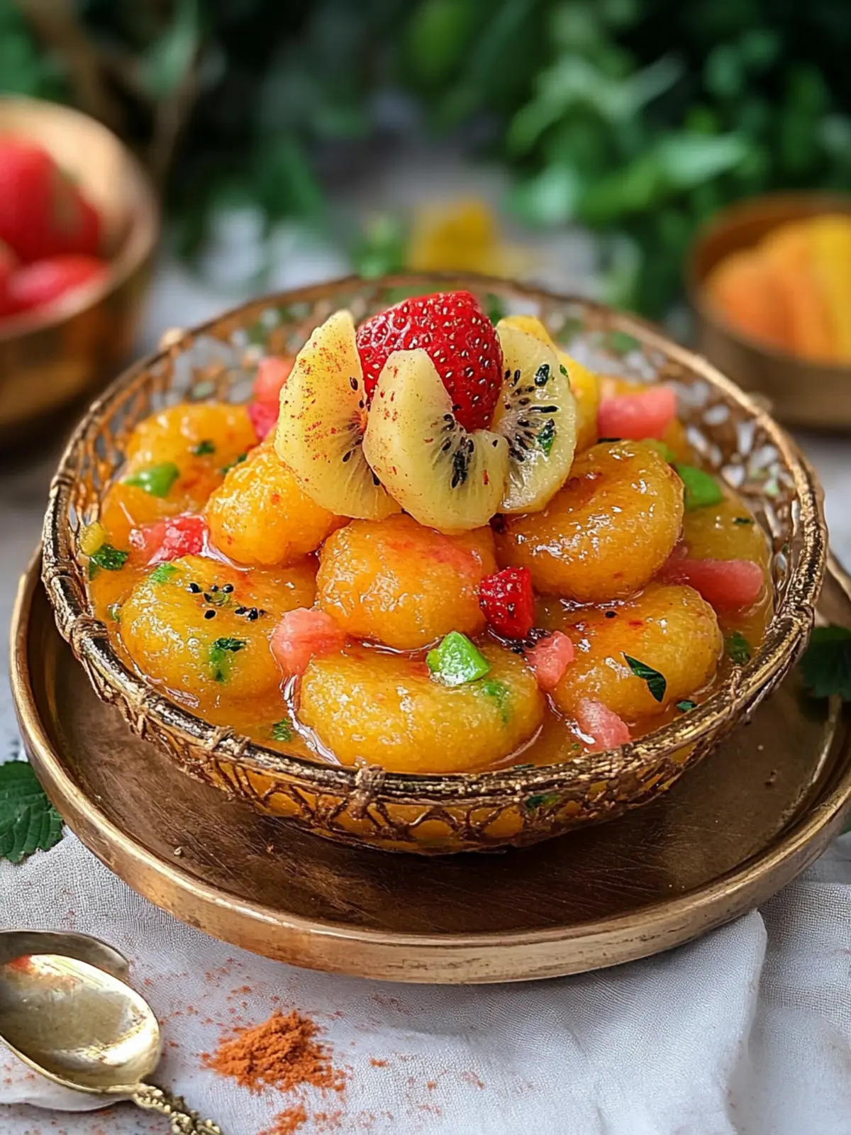 Refreshing Mixed Fruit Kanji Vada for a Tangy Spring Delight 3 Mixed Fruit Kanji Vada