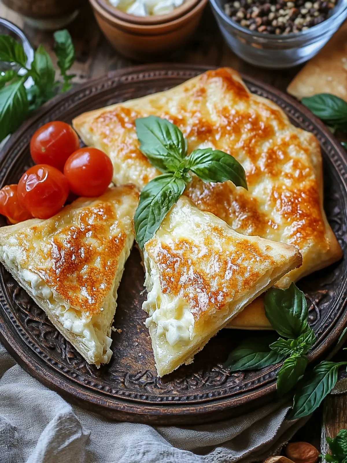 Crispy Moroccan Cheese Briouat for Irresistible Snacking 4 Moroccan Cheese Briouat