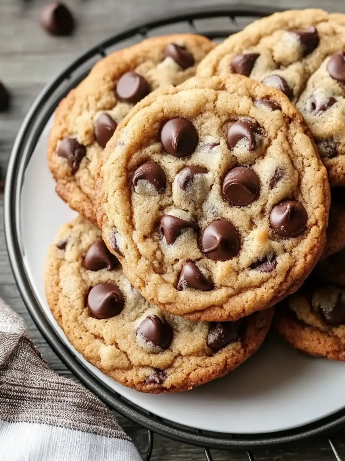 Chewy Chocolate Chip Cookies that Make Every Day Special 2 Chocolate Chip Cookies