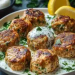 Savory Chicken Kofta with Luscious Garlic Yogurt Sauce 9 Chicken Kofta Garlic Yogurt Sauce