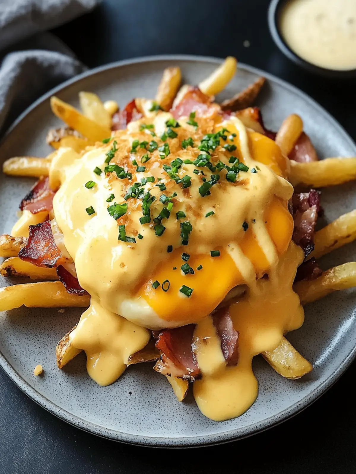 Ultimate Breakfast Poutine with Creamy Hollandaise Bliss 3 Ultimate Breakfast Poutine with Creamy Hollandaise Sauce