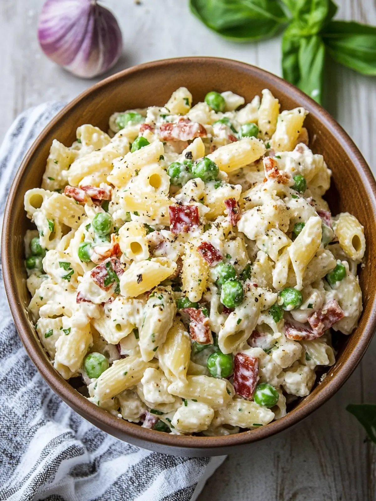 Creamy Pasta Salad Bliss: Quick, Customizable & So Delicious 5 Creamy Pasta Salad