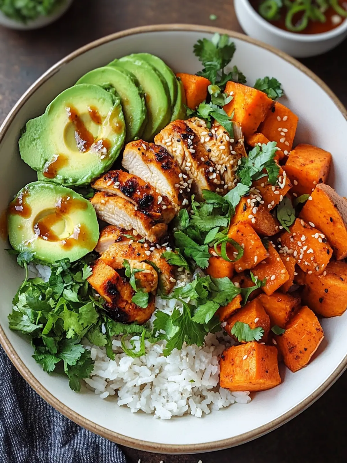 Delicious Chicken and Sweet Potato Rice Bowl for Quick Dinners 3 Chicken and Sweet Potato Rice Bowl