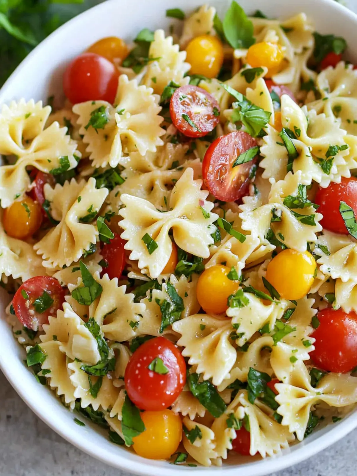 Delicious Bow Tie Pasta Salad for Effortless Summer Meals 3 Bow Tie Pasta Salad