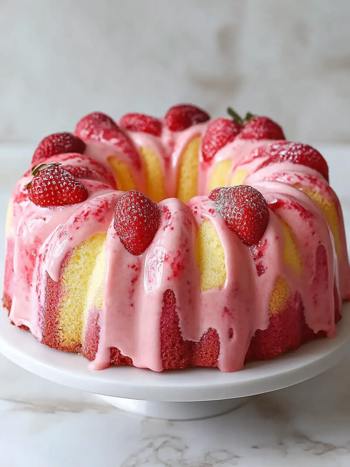 Delicious Strawberry Milkshake Pound Cake Recipe for Sweet Memories 5 Strawberry Milkshake Pound Cake Recipe