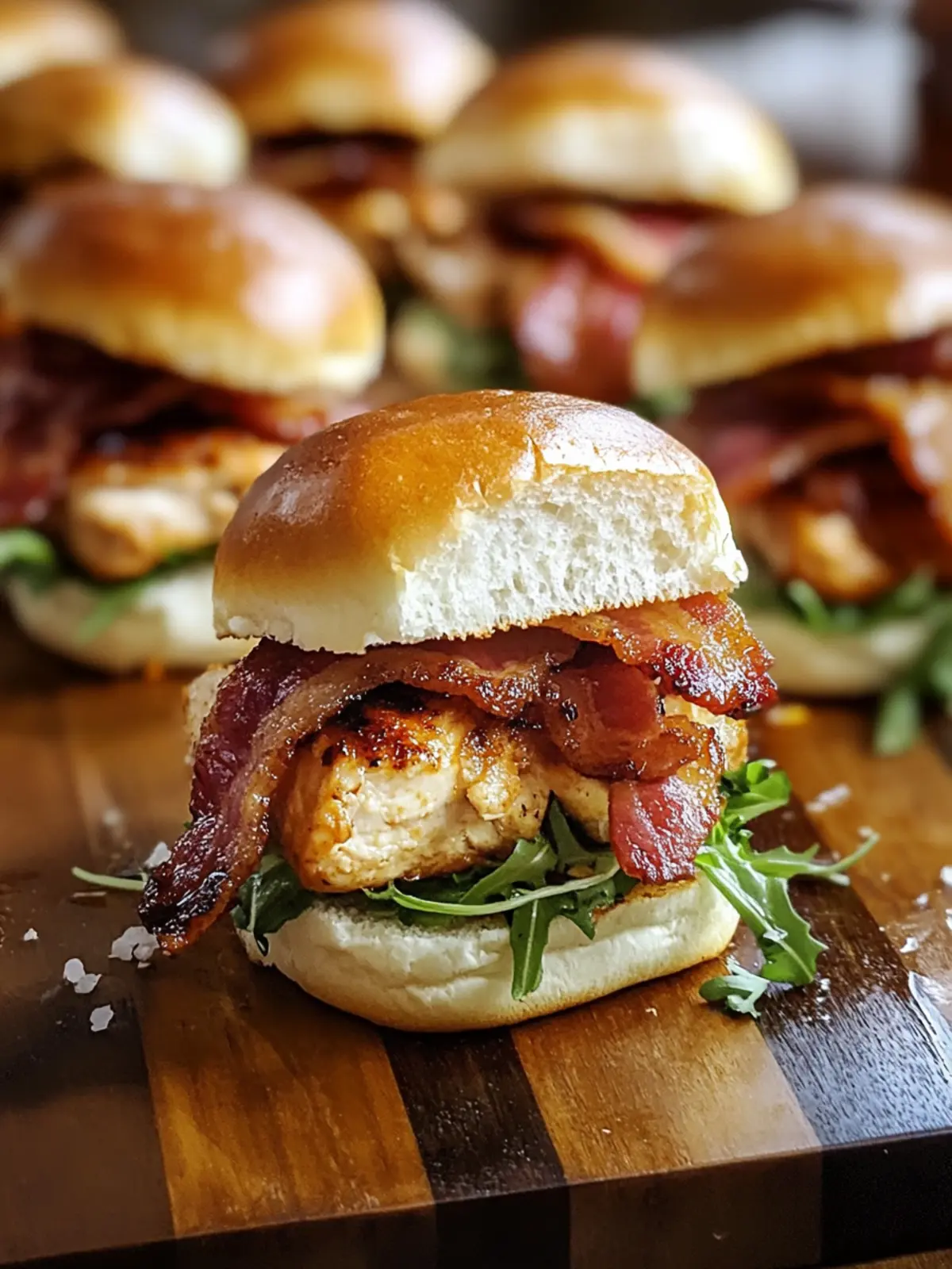 Maple Chicken Bacon Sliders: Flavor-Packed Weeknight Bliss 3 Maple Chicken Bacon Sliders