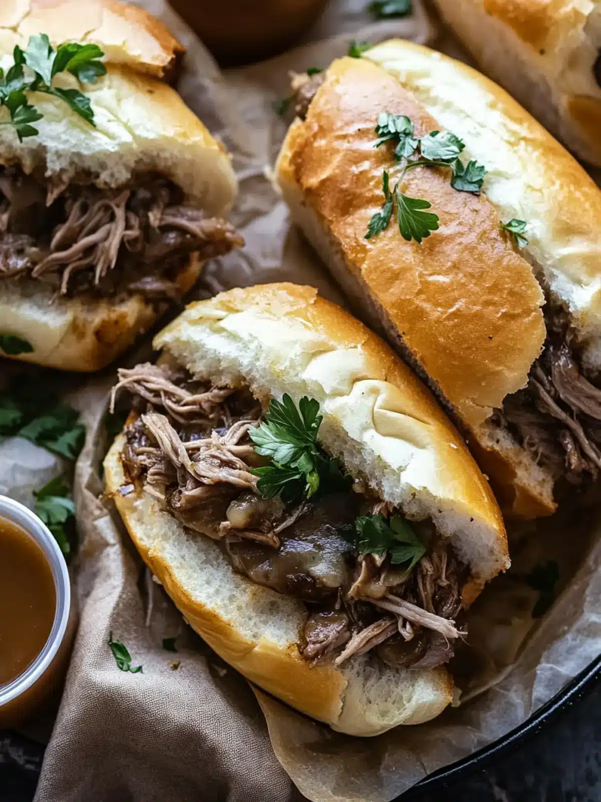 Crafting Crockpot French Dip Sandwiches for Ultimate Comfort 4 Crafting Crockpot French Dip Sandwiches